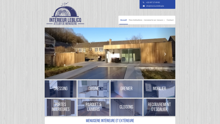 Interieur Leblicq Homepage